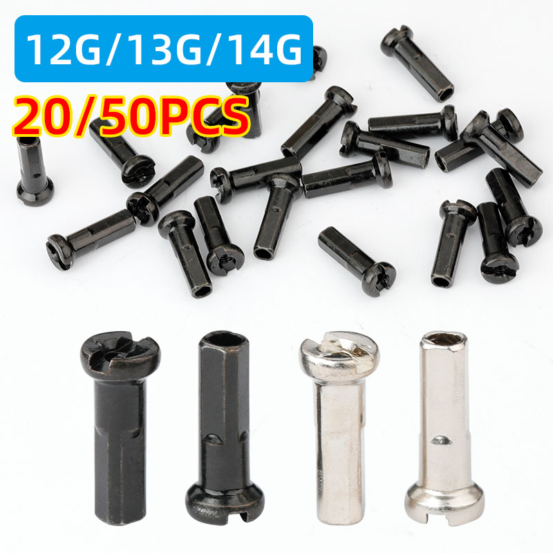 Spoke Nipple Brass - 20/50PCS Nipples de Cobre 14G 13G