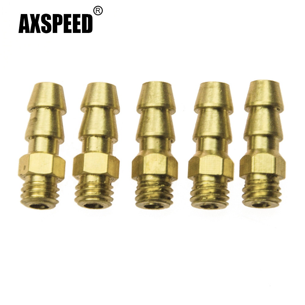 Spoke Nipple Brass - AXSPEED 5/10 unidades de latão M4/M5/M6