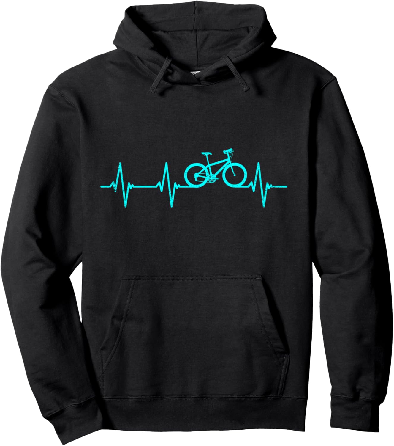 Mountain Biking Cartoon - Mountain bike batimento cardíaco ciclista roupas