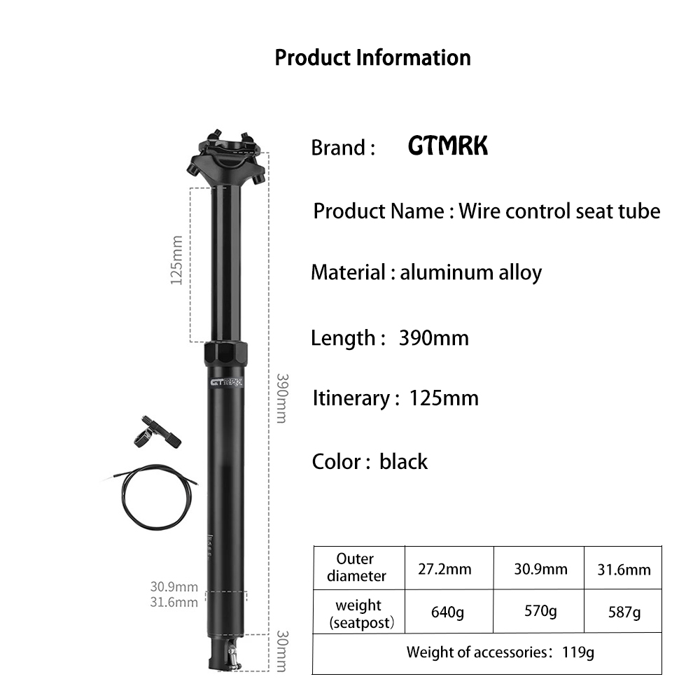 Espigão de Selim Hidráulico In - Dropper Post Remote avaliação e preço