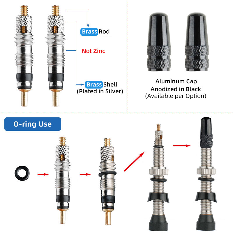 2 pçs deemount 60mm bicicleta  - Spoke Nipple Brass avaliação e preço