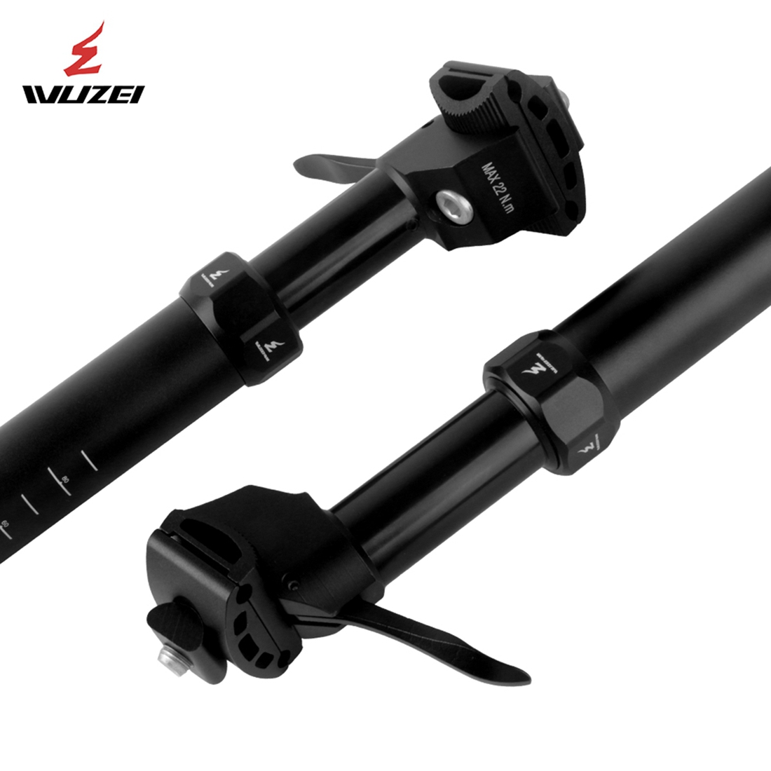 WUZEI MTB Espigão de Selim Tel - Dropper Post Remote avaliação e preço